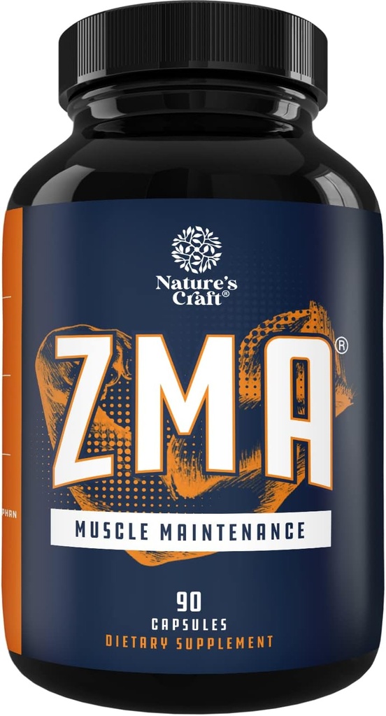 Post Workout Recovery ZMA Supplement - ZMA Kosttilskud til mænd og kvinder Muscle Recovery med zink Magnesium vitamin B6 5htp og BioPerine til forbedret absorption - Muscle Growth Mineral Complex