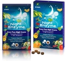 Nat Enzyme, Daglige Multi fordøjelsesenzymer, Grøn Blomme Frugt og Grøntsager med Probiotika, Relief Bloating, Bedre søvn kvalitet, for mænd og kvinder, Promote fordøjelsessygdomme - 30 tabletter