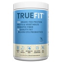 TrueFit Gut Sund Protein Powder, Grass- Fed Whey Meal Erstatning Rystes med Prebiotika, Probiotika, & Organic Superfoods, Keto Friendly, Gluten Free (Packaging May Vary)