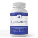 PURE ORIGINALSKE INGREDIENSER L- Glutathion, (100 kapsler) Reduceret, Altid Pure, Ingen tilsætningsstoffer eller fyldstoffer, Lab Verified