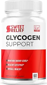 LIVORKA Sweet Relief Glycogen Support, SweetRelief GlycogenSupport Kapsler, SweetRelief Support Pills, GlycogenSupportSweetRelief, 30 Kapsler til 1 måned