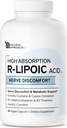 HØJE ABSORPION R- LIPOIC Acid - Understøtter Nerve sundhed - Tingling Fingers, Hænder, Toes & Feet - Understøtter sund aldring, Kardiovaskulær sundhed & generelt velvære * - 60 Veganske kapsler