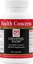 Health Concerns Channel Flow - Muskelafslapning & Pain Support for Mænd & Kvinder - Corydalis Root Extract - Kinesisk Herbal Formel for Hovedpine, Fælles & menstruation ubehag - 60 kapsler