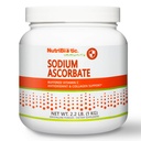 Nutribiotika - Natrium Ascorbat Buffered C-vitamin pulver, 2,2 Lb · 124; Vegan, Non- Acidic & Nemmere om fordøjelse end Ascorbic Acid