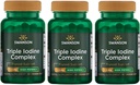 Swanson Triple Jod Complex- Natural Supplement for Vital Thyroid Support- Promodes Metabolic Funktion, Øget produktion af røde blodlegemer, & Heart Health- (60 Veggie Kapsler, 12.5mg Hver) (3 Pack)