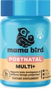Bedste Nest Wellness Mama Bird Postnatale Vitaminer til Amning og Postpartum, Hele fødevarer Organic Blend, Methylerede Vitaminer, Vegan, En gang dagligt, 30 Ct