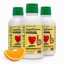 ChildLife Essentials Liquid Calcium supplement til børn - Baby Calcium med magnesium, zink, og vitamin D3 - Orange Flavor, 16 fl oz (3 Pack)