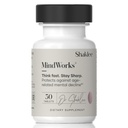 Shaklee MindWorks ® - Brain Health Supplement for Brain Sharpness & Focus - Understøttede næringsstoffer & ekstrakter - Chardonnay Grape frø polyphenoler, Guarana Extract, Vitaminer B6, B12, Folate - 30 tabletter