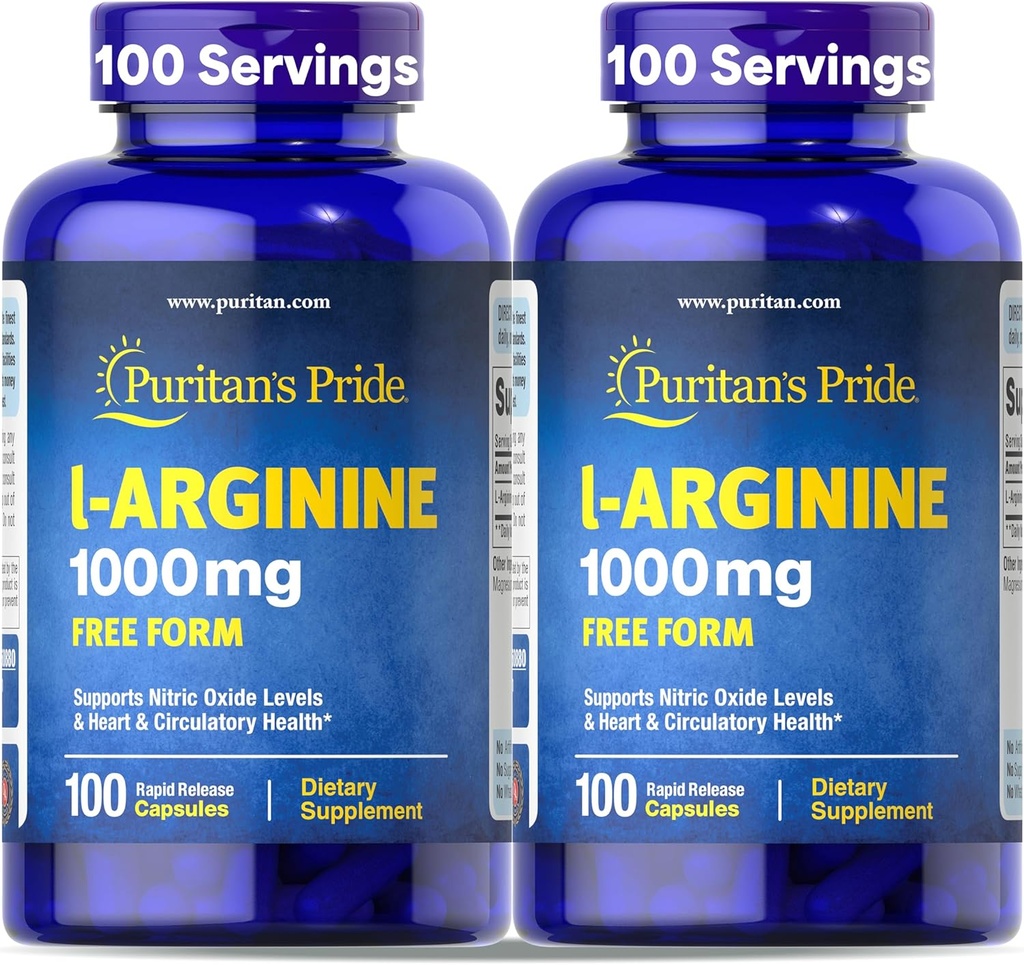 Puritans Pride Premium 1000mcg, Kosttilskud til ben, og fælles sundhedsstøtte, 100 dages forsyning, 100 tabletter, 2 Pack