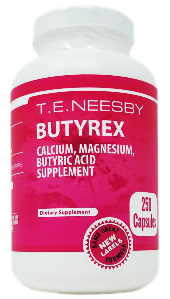 Butyrex Calcium / Magnesium Butyrate Complex: 250 kapsler