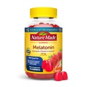 Nature Made Melatonin 10mg per servering Gummies for voksne, Maksimal styrke Dosering Sleep Aid, 100% narkotika fri, 70 Count Melatonin Gummies, 35 dages forsyning