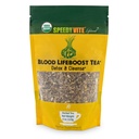SpeedyVite ® Blood Lifeboost Tea Note 124; Cleanses & understøtter naturlig fjernelse af overskydende affaldskemikalier fra blodbanen *