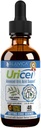 Uricel - Advanced Uric Acid Support & Cleanse Supplement - Joint & Nyre Support - Flydende levering til bedre absorption - Tart Cherry, Chanca Piedra, Selleri frø & gurkemeje - 2 fl oz