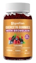 Quercetin med bromelain, zink & vitamin C - Kardiovaskulær, Aging Support Chewable Vitaminer -Vegan - Pure Quercetin til børn og voksne - Non- GMO 60 Greve