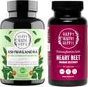 Happy Sund Hippie Rødbeder Kapsler & Organic Ashwagandha Stress Support Kapsler