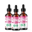 LIQUIDHealth 100% Vegansk Collagen Plus Biotin 100,000mcg Flydende Drops - Plantbaseret flydende Collagen for kvinder & mænd - Hår & negle vækst, hudsundhed, øger Metabolisme - Made in USA, Non- GMO (3 Pack)