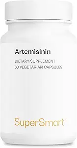 Supersmart - Artemisinin 300 mg Per Day - Artemisia Annua Standardized to 98% Artemisinin - Boost Immune System | Non-GMO & Gluten Free - 60 Vegetarian Capsules