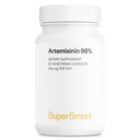 Supersmart Artemisinin Supplement 300mg per Day (High Strength 98%) - Sweet Wormwood Artemisia Annua Extract | Non-GMO & Gluten Free - 60 Vegetarian Capsules