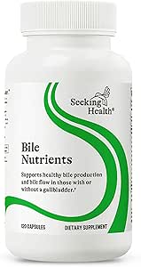 Søg Health Bile Nutrients, Herbal fordøjelsesfremmende støtte til sund galdeblære funktion og bile produktion, understøtter sund fedt fordøjelse og lever funktion (120 kapsler) *