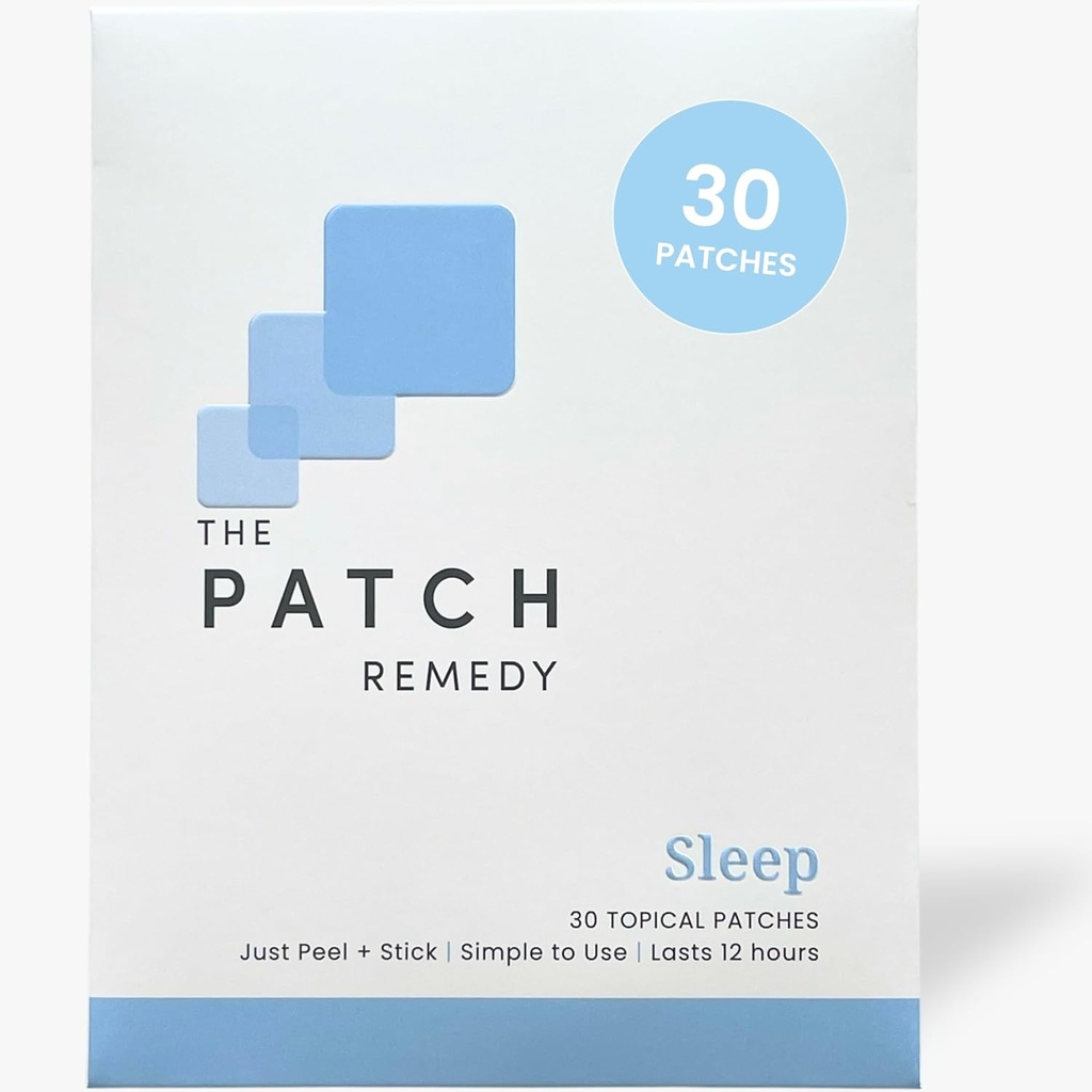 The Patch Remedy Sleep Best 124; Valerian, Passionflower, Humle, Magnesium Glycinate Best 124; 30 Patches