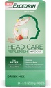 Extradrin Head Care Replenish Plus Fokus fra Extradrin Drink Mix med Electrolytes, L-Theanin, Ingefær og Koffein til Head Health Support - 24 Pakker