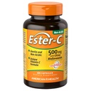 American Health Ester- C med Citrus Bioflavonoider kapsler - genert på maven, non-Acid C-vitamin - 500 mg, 60 Servere, 120 Tæl