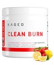 Kaged Clean Burn Powder Mex124; Jordbær Lemonade Mex124; Termogen Weight Management Mex124; Boost Metabolisme Mex124; Organisk Koffein, Apple Cider Vinstok Mex124; Kosttilskud til mænd og kvinder Mex124; 30 Servering