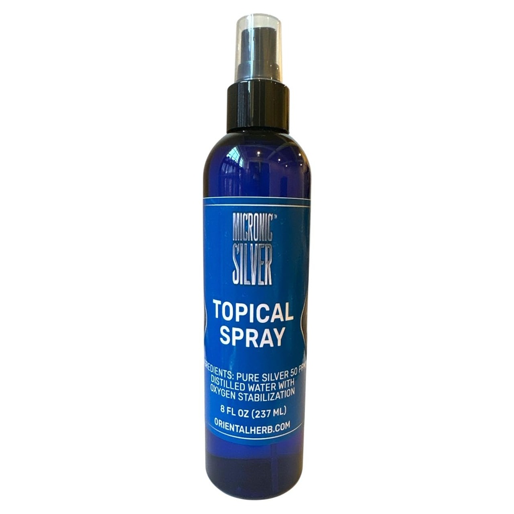 Mikronisk sølv tematisk disspray 8oz 50ppm