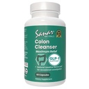 Sanar Naturals Colon Cleanser Max Relief - Senna Leaf Soft Laxative - GLP-1 Support - Understøtter Detox Rense og Gut Sundhed, fordøjelsesstøtte supplement til kvinder & mænd, 60 kapsler