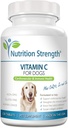 C-vitamin til hunde til at støtte hjerte-kar-sundhed, Hjælp styrke immunsystemet, Boost Free Radical Defenses og Sustain Collagen Syntese, 120 tyggetabletter