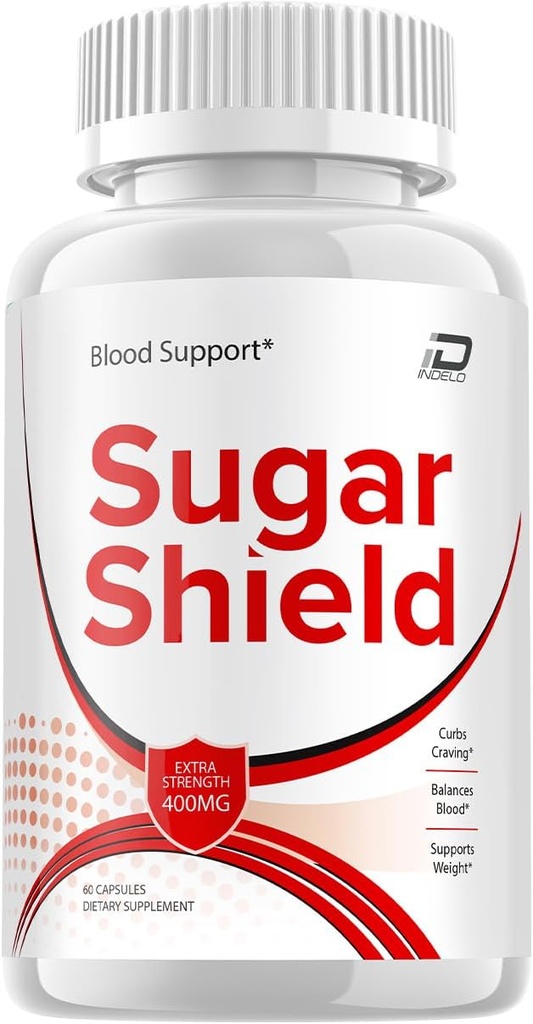 Sugar Shield supplement, Sugar Shield piller, Sugar Shield ekstra styrke Formel, Sugar Shield avancerede formel kapsler, Sugar Shield naturlige piller (60 kapsler)