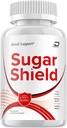 Sugar Shield supplement, Sugar Shield piller, Sugar Shield ekstra styrke Formel, Sugar Shield avancerede formel kapsler, Sugar Shield naturlige piller (60 kapsler)