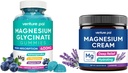 Magnesium Glycinate Gummies with Ashwagandha, Magnesium Cream - Sleep, Muscle Cramp and Relaxation