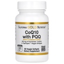 California Gold Nutrition CoQ10 med PQQ, Ubiquinone USP, Tapioca Veggie Softgel med Sunflower Lecithin, 100 mg, 60 Veggie Softgel
