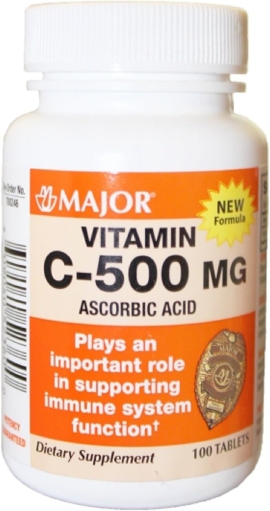 Større C-vitamin 500 mg - 100 tabletter (3 stk.)