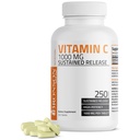 Bronson vitamin C 1000 mg Sustained Release Premium Non- GMO Ascorbic Acid, 250 tabletter