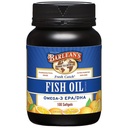 Barlean 's Omega 3 Fish Oil Kosttilskud, tillæg Softgel til mænd og kvinder, 600mg EPA og DHA fedtsyrer, Orange smag, 100 Greve