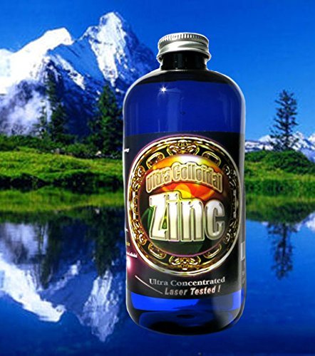 Sølv Mountain Minerals Kolloid Zink flydende Mineral koncentrat 16 Oz. 240 PPM