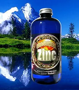 Sølv Mountain Minerals Kolloid Zink flydende Mineral koncentrat 16 Oz. 240 PPM