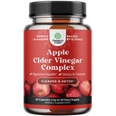 Rengøring Apple Cider Vincipe kapsler - ACV Cleanse og Detox piller til Gut og fordøjelsessygdomme med Slimming Cayenne - Ekstra styrke ACV kapsler til Gut Cleanse og fuld krop Detox (30 Servere)