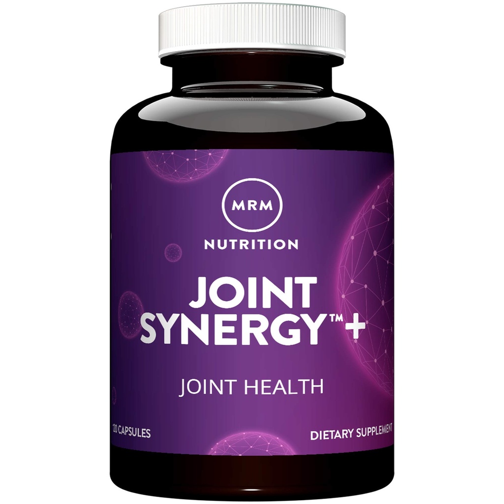 MRM Nutrition Joint Synergy ™ + - 124; Joint Health Years 124; med Theracurcumin ® - 124; Gluten- Free Years 124; 120 Kapsler
