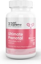 Nutri Supreme Prenatal Vitamin, Prenatal Vitamin supplement til kvinder med stærkt absorberbare methylfolat, én per dag Prenatal Multivitamin med jern, Kosher, kapsler, 90 Greve