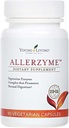 Unge Living Allerzyme - 90 ct Kosttilskud Kapsler - Vegetarisk Enzyme Kompleks med Tarragon og Ginger Premium Essential Olies til fordøjelsesstøtte