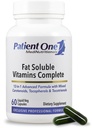 Patient 1 fedt opløselige vitaminer Komplet 124; supplement til støtte Whole- Body Wellness * Note 124; med vitaminer A, D, E, K, Carotenoider og mere 124; 60 kapsler