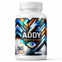 Addy Energy - Focus & Energy Supplement - Brain Booster - Adderall Alternativ - Focus, Forøg Produktivitet - Clean Energy - Sharp Focus - 30 dages forsyning