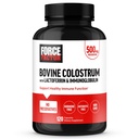 FORCE FACTOR Bovin Colostrum kapsler Supplement med immunoglobulin og Lactoferrin til støtte Gut Sundhed & Immunitet, Hormone & Antibiotika-fri, Lavet i USA, Premium kvalitet, 120 kapsler