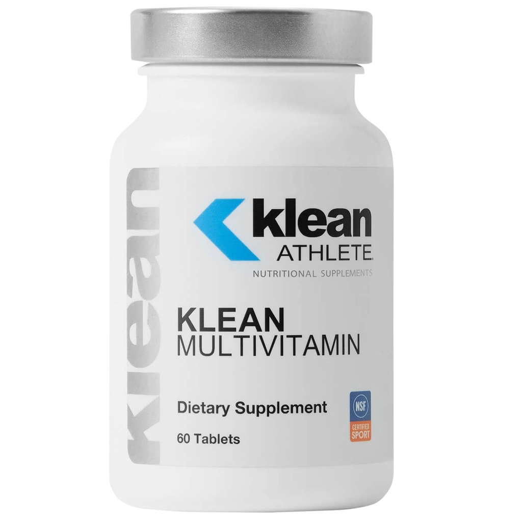 Klean Atlete Klean Multivitamin - Essential Nutrients & Antioxidants for Optimal Health - NSF Certified for Sport - 60 tabletter