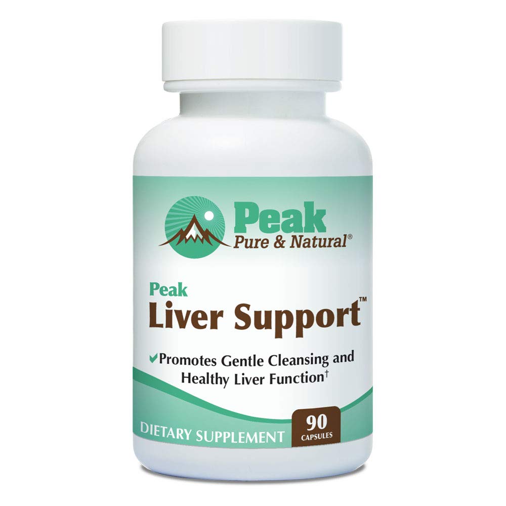 Peak Pure & Natural Peak Lever Support Milk Thistle Based Lever Support Supplement 124; Lever Rengøring og Detox