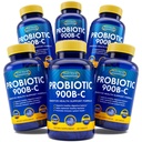 Nutrition Essentials Probiotics for Women and Men with Natural Lactase Enzyme & Prebiotic Fiber for Digestive Health - 80percent + Stronger Supplement for Gut Health Support - 6 Count of 60 Tablets