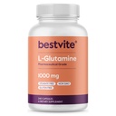 BESTVITE Filler- Free L- Glutamin 1000mg per kapsel (240 kapsler) - Free Form - No Stearates - Gluten Free - Non GMO - Pure L Glutamin Supplement - Maksimal styrke Glutaminkapsler